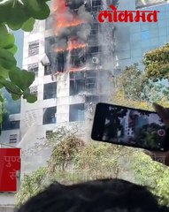 पुण्यात वानवडीत जगताप चौकात आगीची घटना, परिसरात खळबळ