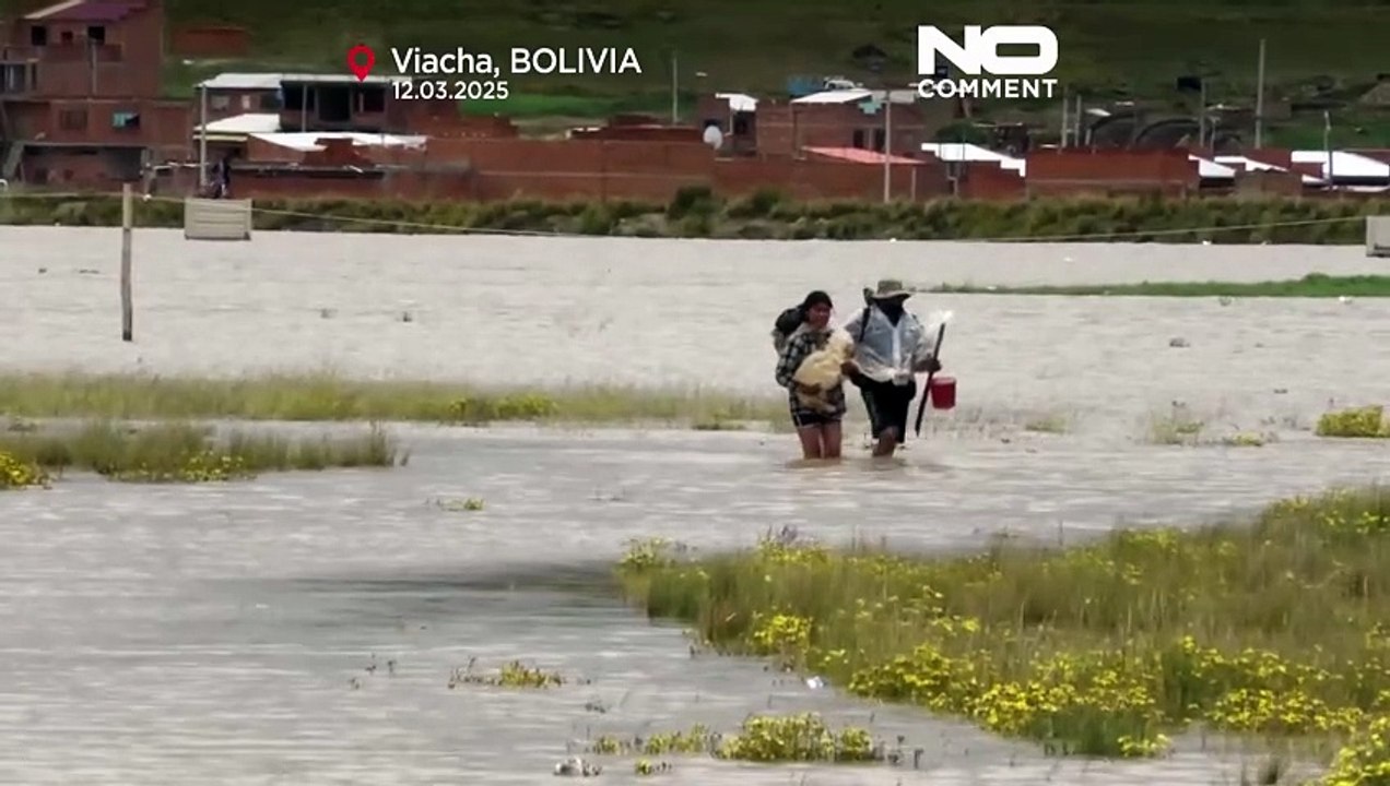 Schwere Überschwemmungen in Bolivien