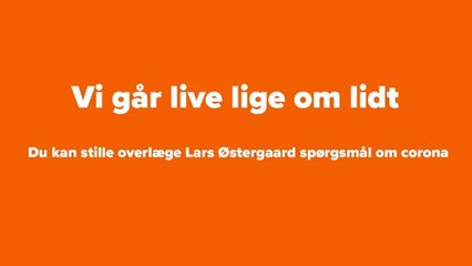 Corona situationen |10-20| Covid-19 |14 April 2020| TV2 ØSTJYLLAND