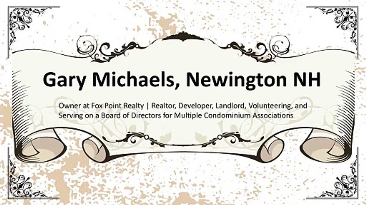 Gary Michaels (Newington, NH) - A Bold Risk-Taker