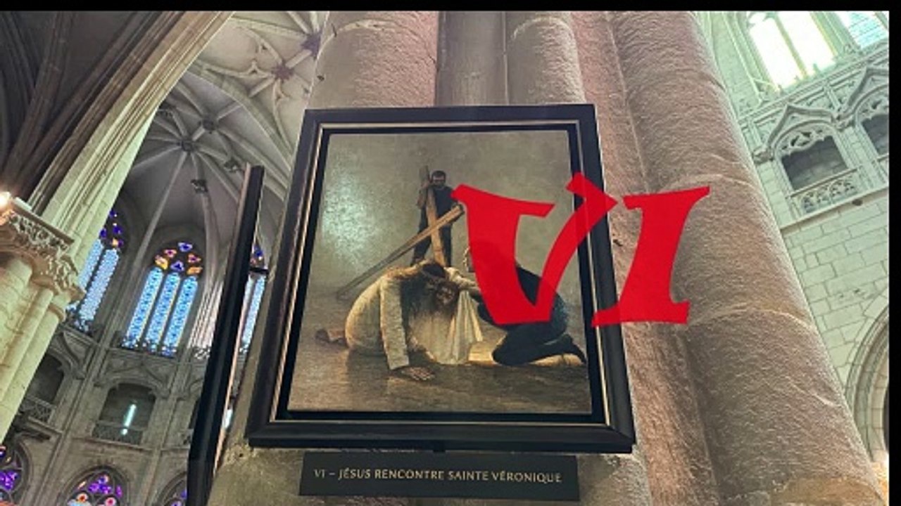 Le drôle de chemin de croix de L'église Saint-Nizier film Jean-Claude Guerguy by Ciné Art Loisir