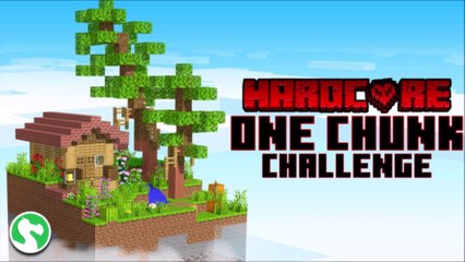 Es geht abwärts...in der MINECRAFT ONE CHUNK CHALLENGE 🏠⚒️🧱 #001