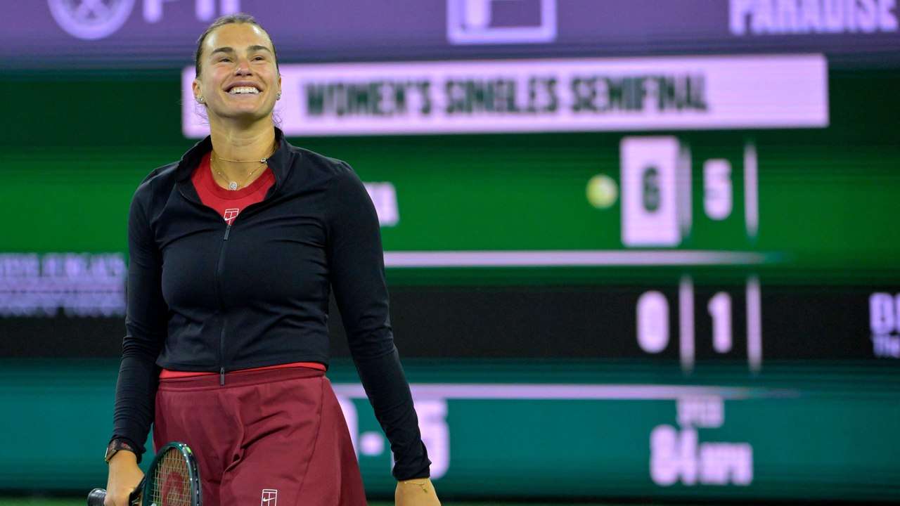 Finaleinzug: sabalenkas machtdemonstration im video