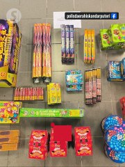 Police seize RM27,000 worth of illicit fireworks, arrest one after Skudai shop raid