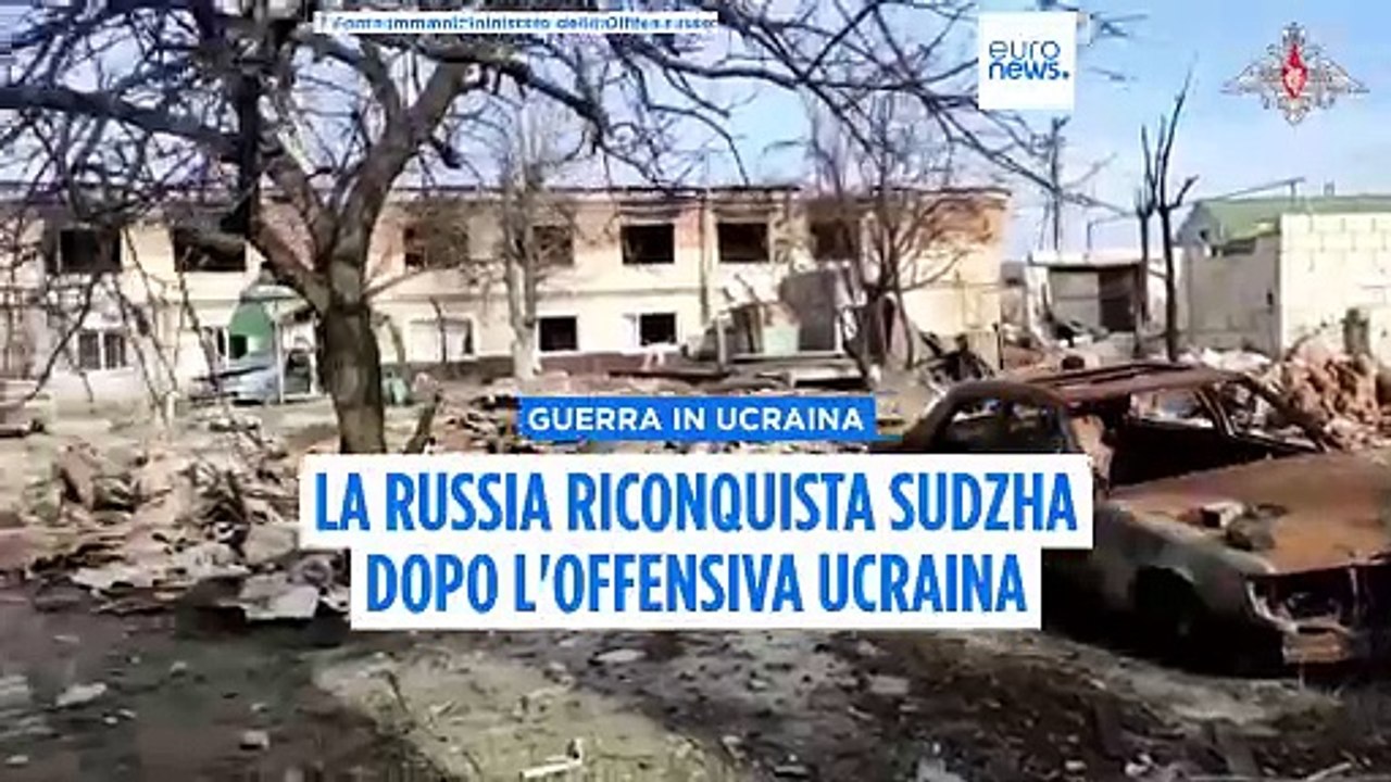 Mosca riconquista un altro insediamento nel Kursk, Sudzha quasi totalmente distrutta