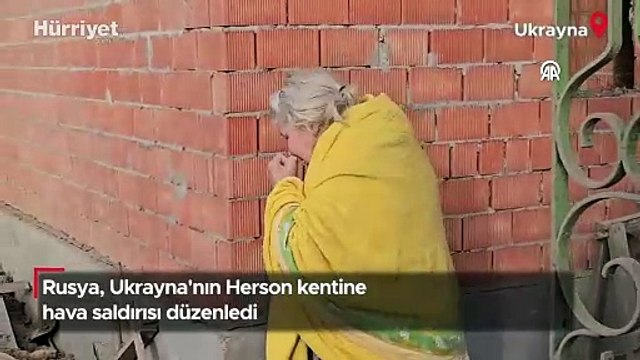 Ukrayna: Rusya'nın Herson kentine düzenlediği ikinci saldırıda bir kişi hayatını kaybetti
