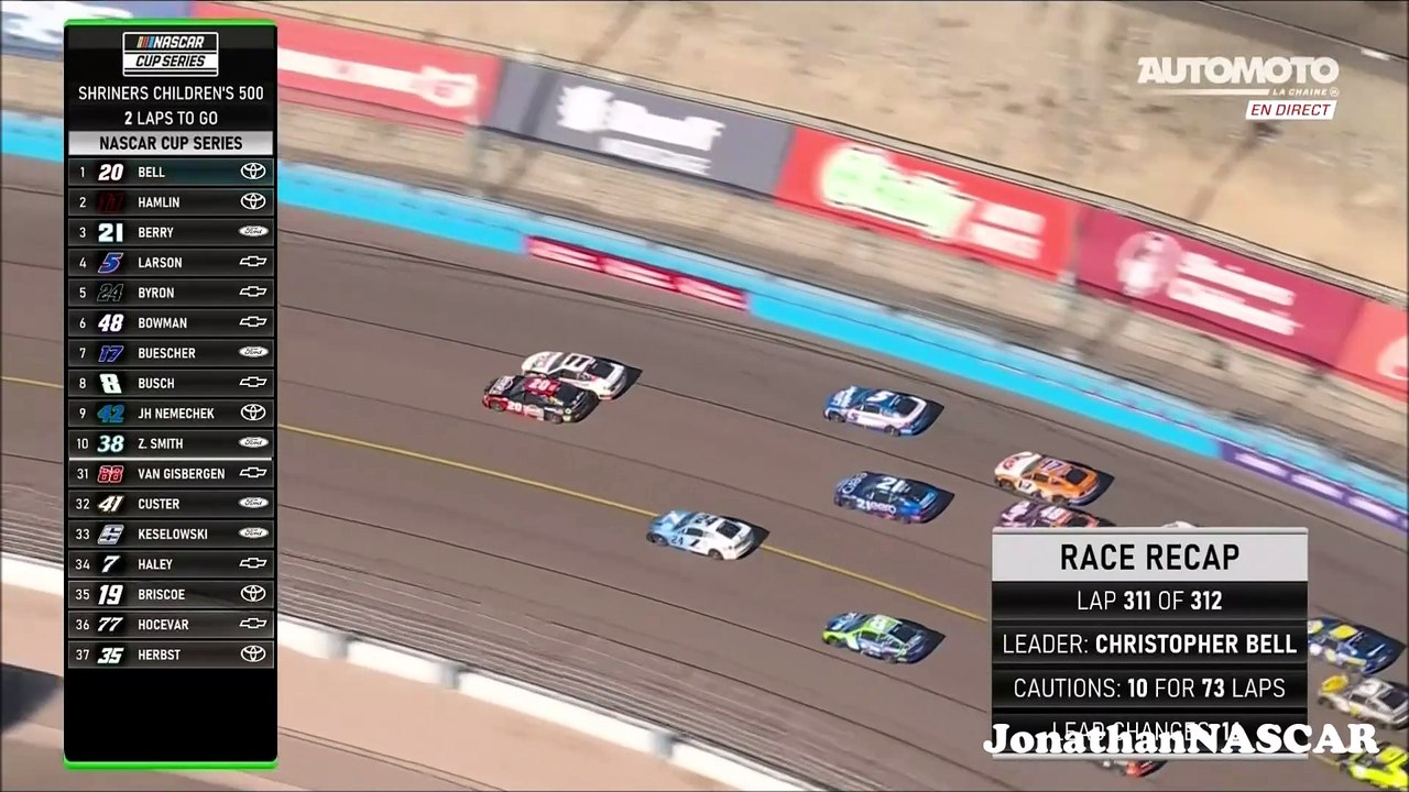 Finish Phoenix 2024 NASCAR Cup Series