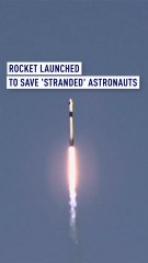 Crew launch to ISS paves way for 'stranded' astronauts' return
