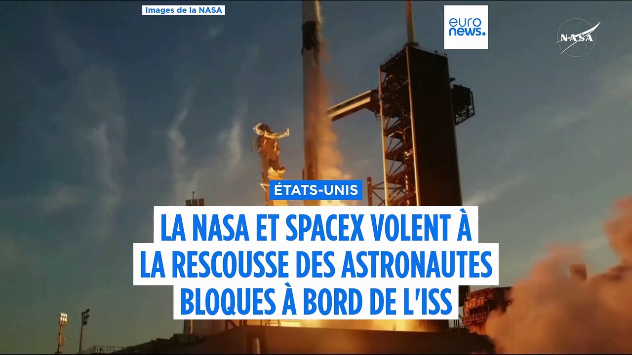 La NASA et SpaceX volent à la rescousse des ast...
