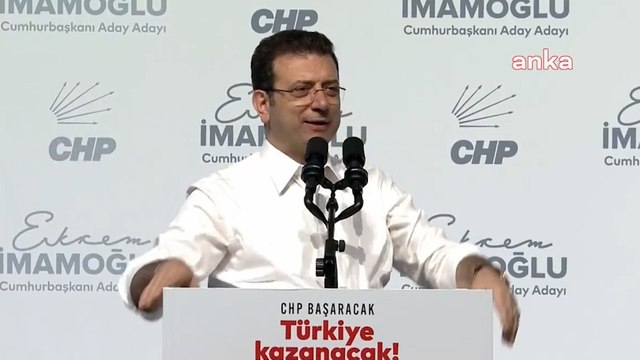 İmamoğlu'ndan Erdoğan'a: Yaşı geçti 'Ekrem' ağrıları başladı
