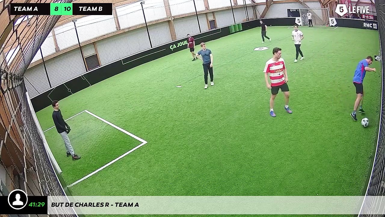 But de Charles R - Team A