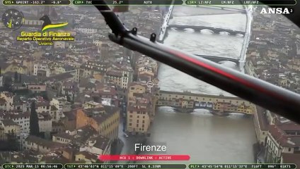 Il maltempo flagella la Toscana, in volo sulle zone colpite