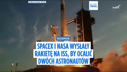 SpaceX i NASA wysłały rakietę na ISS, by ocalić dwóch astronautów