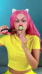 Make Your Own Gummy Lollipop at Home! 😋🍭 #123go