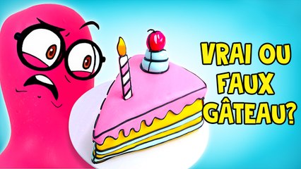 Gâteau ou Faux? || Réalisation d'un gâteau inspiré des dessins animés ! 🍰✨