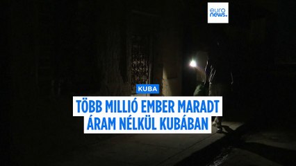 Milliók maradtak áram nélkül Kubában, Havannában sem lehetett lámpát gyújtani