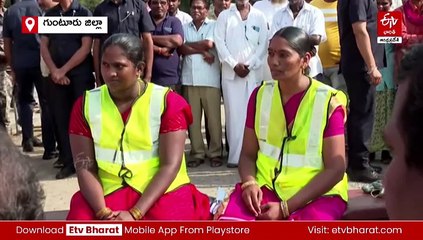 పారిశుద్ధ్య కార్మికులతో నారా లోకేశ్ చాయ్ పే చర్చ