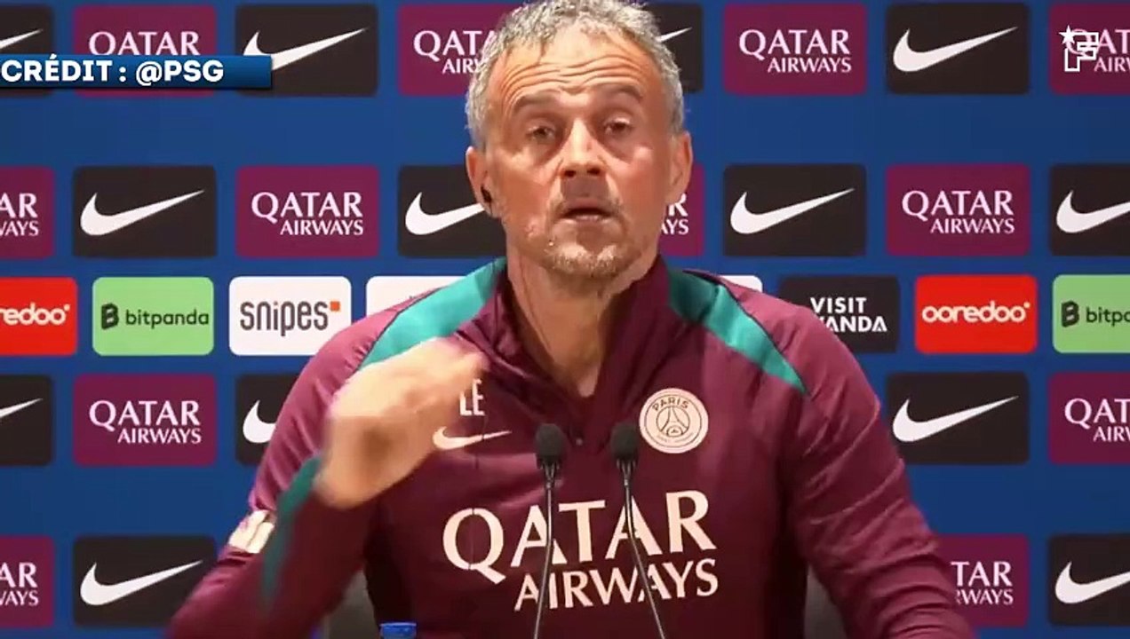 Luis Enrique envoie un message aux supporters avant le match contre l’OM