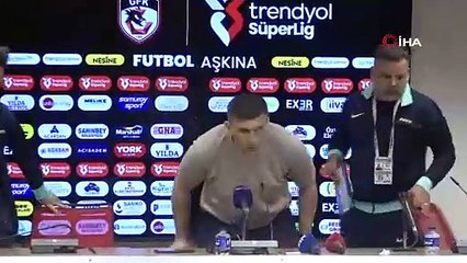 Sergej Jakirovic: "Bugün bizim için şanssız bir kayıp oldu"