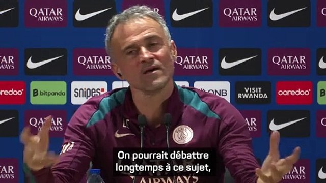 Luis Enrique : Il faut profiter de la fête !