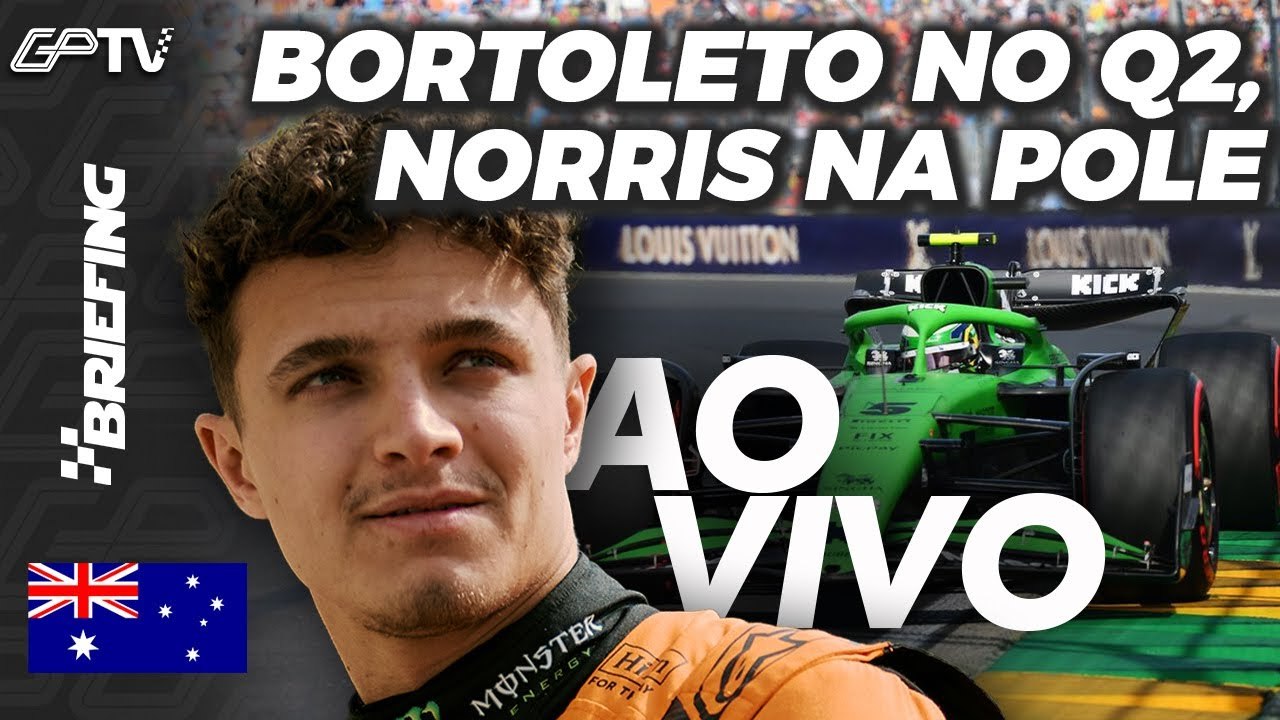 NORRIS POLE, VERSTAPPEN 3º E BORTOLETO NO Q2: A CLASSIFICAÇÃO DA F1 2025 NA AUSTRÁLIA | BRIEFING