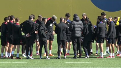 El Barça prepara el enfrentamiento liguero ante el Atlético de Madrid
