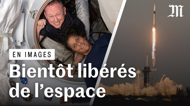 Coincés 9 mois dans l'espace, ces astronautes vont bientôt revenir sur la Terre