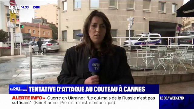 Cannes: des policiers menacés par un homme armé d'un couteau près du commissariat, l'assaillant interpellé