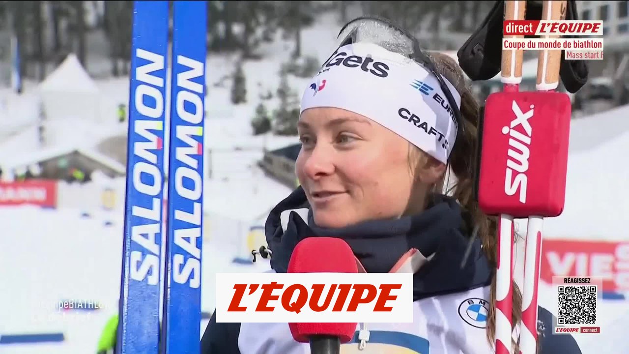 Richard : «Je prends une tartine mais j'ai tout donné» - Biathlon - Coupe du monde (F)