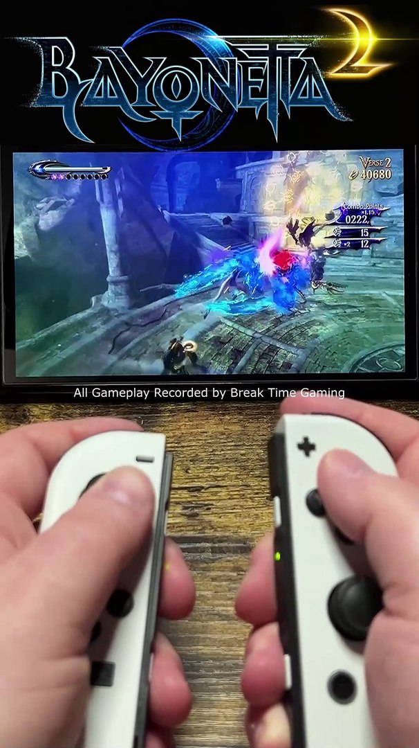 Bayonetta 2 Nintendo Switch OLED Gameplay