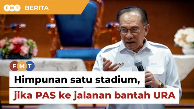 URA: PAS ancam turun ke jalanan, Anwar ikrar akan lawan dengan himpunan lebih besar