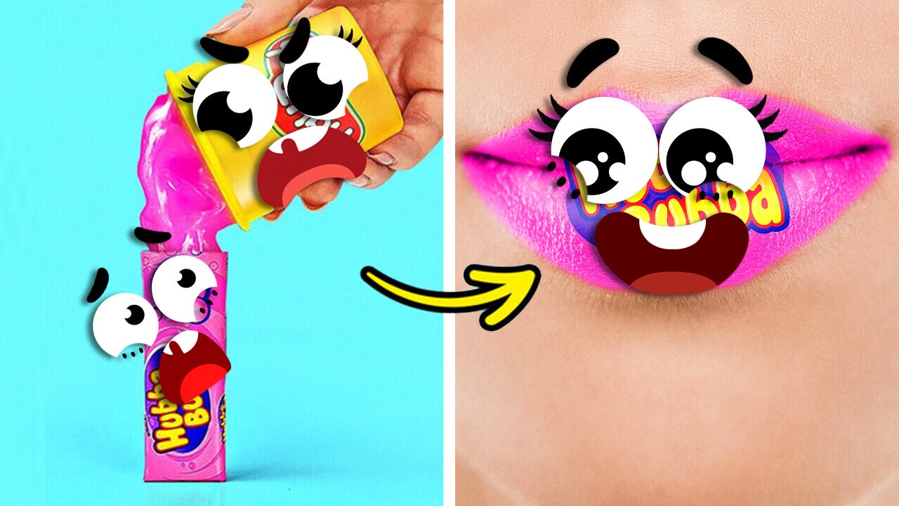 🍔 Fast Food Challenge! Doodles Try EVERYTHING on the Menu! 🍕😂