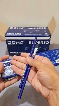 ✏️ DOMS Superio Tin Box Pencil | Premium Graphite Pencils for Smooth Writing & Sketching!