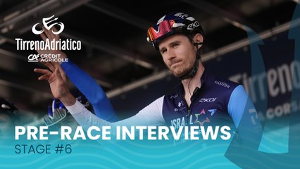 Tirreno Adriatico 2025 | Stage 6: Pre-race interviews