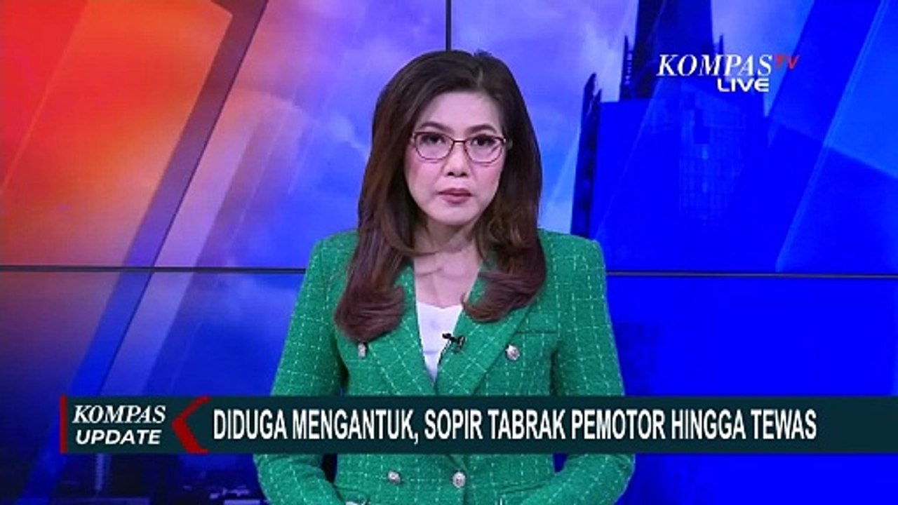 Diduga Mengantuk, Sopir Tabrak Pemotor hingga Tewas