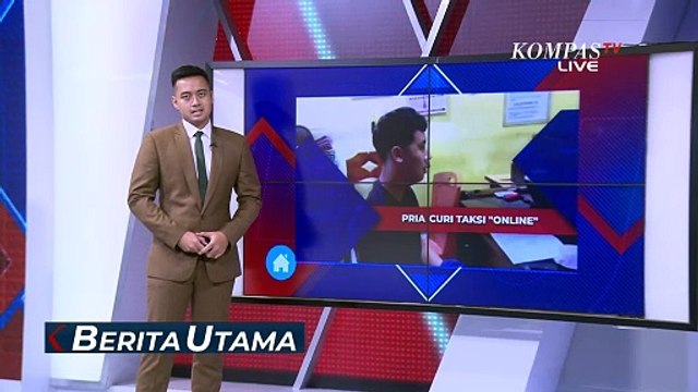 Terlilit Pinjol, Pria Ini Nekat Curi Mobil Taksi 'Online'