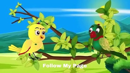 Kalo Kawe Ne Rano Chidiya Ka Ghar Tor Diya Chidiya Wale Cartoon | Tuntuni chidiya Cartoon | Hindi Kahani