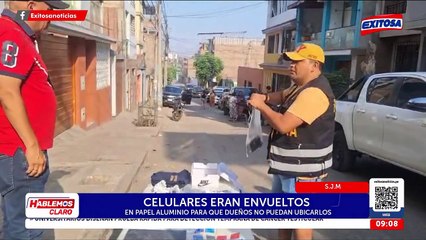 Banda criminal bloqueaba GPS de celulares con papel aluminio: Extrabajador de la Fiscalía  sería integrante clave