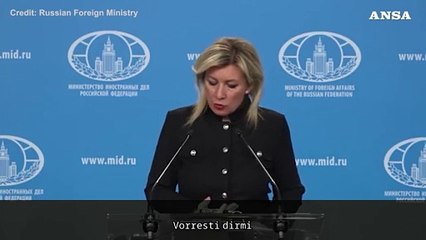 Mosca:  "Da Mattarella menzogne e falsita' sul nucleare"