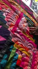 Free motion and custom quilting