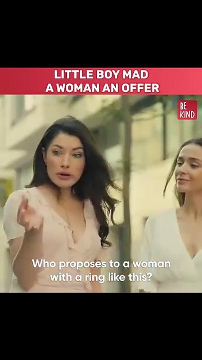 Have you ever been disappointed in your friend_ __Kitty was surprised by a little boy proposing to her in the middle of the street. The kid explained that (
