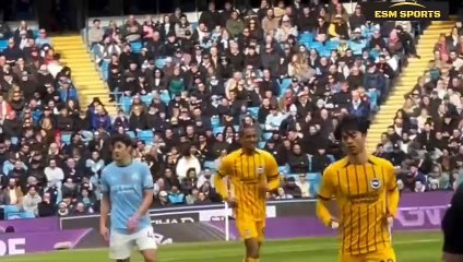 Manchester City vs Brighton 2-2 | Extended Highlights | Khusanov vs Brighton | Premier League 2024/25