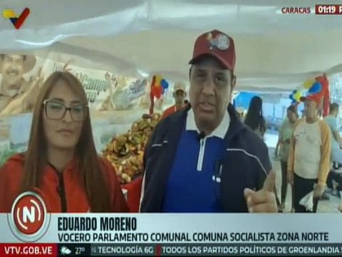 Caracas | Feria del Campo Soberano atiende a las familias de la Comuna Socialista Zona Norte