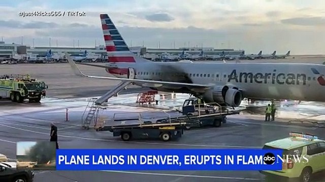 Un avion de ligne de la compagnie American Airlines a pris feu jeudi 13 mars sur le tarmac de l’aéroport international de Denver (Colorado, ouest) aux États-Unis