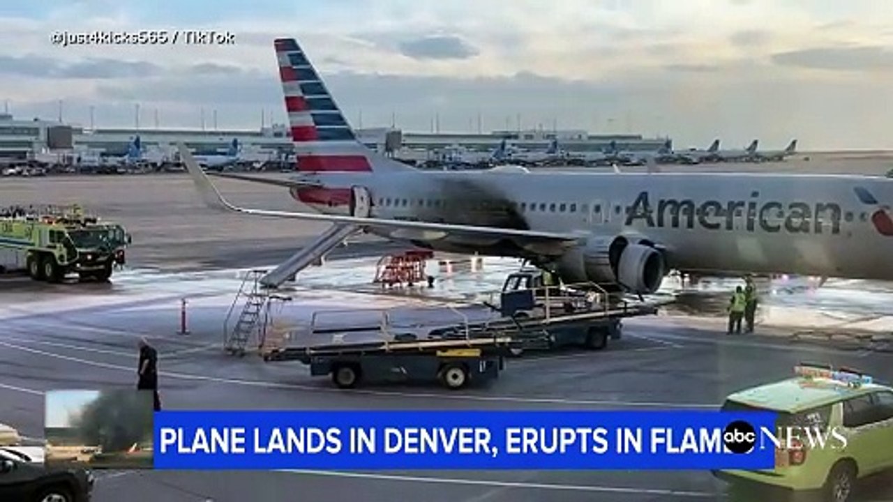 Un avion de ligne de la compagnie American Airlines a pris feu jeudi 13 mars sur le tarmac de l’aéroport international de Denver (Colorado, ouest) aux États-Unis