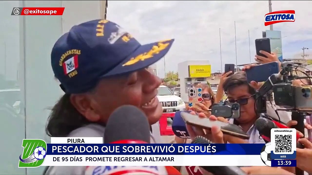 El náufrago peruano y su testimonio tras sobrev...