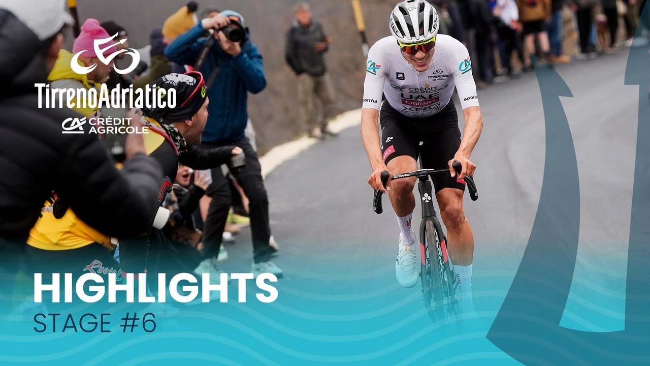 Tirreno Adriatico 2025 | Stage 6: Highlights