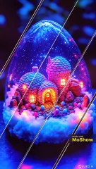 Easter Whimsical Tiny World Illustrations