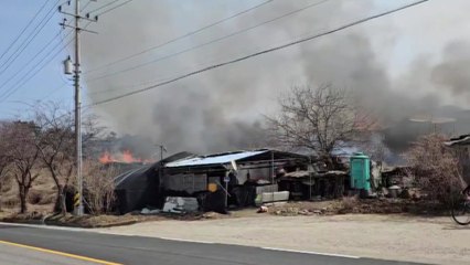 경기 양평 비닐하우스 화재...70대 여성 경상 / YTN