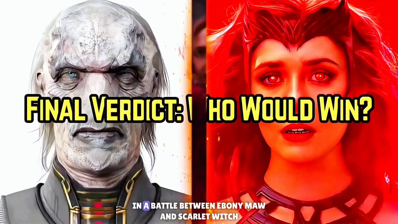Ebony Maw Vs Scarlet Witch: Who Would Win? | Ebony Maw, Scarlet Witch | What's On Hollywood